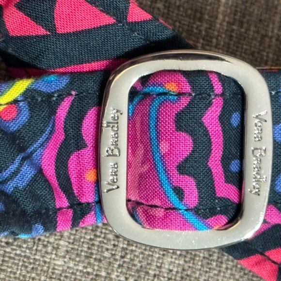 Vera Bradley Triple Zip Hipster Crossbody Bag โ Paisley Print - Picture 7 of 8